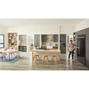 Kitchenaid® 30 Cu. Ft. 48" Built-In Side-by-Side Refrigerator with PrintShield™ Finish KBSN708MBS