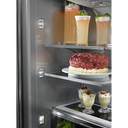 Kitchenaid® 24.2 Cu. Ft. 42" Width Built-In Stainless French Door Refrigerator with Platinum Interior Design KBFN502ESS