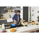Kitchenaid® 24.2 Cu. Ft. 42" Width Built-In Stainless French Door Refrigerator with Platinum Interior Design KBFN502ESS