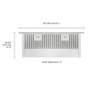Kitchenaid® 36" Retractable Downdraft System, 600 CFM KXD4636YSS