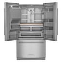 Kitchenaid® 26.8 Cu. Ft. Standard-Depth French Door Refrigerator with Exterior Ice and Water Dispenser KRFF577KPS