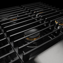 Jennair® 36" NOIR™ Gas Professional-Style Rangetop with Chrome-Infused Griddle JGCP536HM
