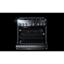 Jennair® 36" NOIR™ Dual-Fuel Professional-Style Range JDRP436HM
