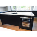 Jennair® NOIR™ 24" Built-In Undercounter Wine Cellar, Right Swing JUWFR242HM