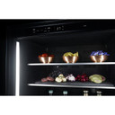 Jennair® NOIR™ 24" Under Counter Solid Door Refrigerator, Left Swing JURFL242HM