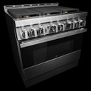 Jennair® 36" NOIR™ Gas Professional-Style Range JGRP436HM