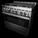 Jennair® 36" NOIR™ Gas Professional-Style Range JGRP436HM