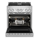 Jennair® 30" NOIR™ Gas Professional-Style Range JGRP430HM