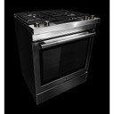 Jennair® 30" Dual-Fuel Downdraft Slide-In Range JDS1750ML
