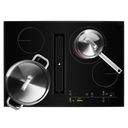 Jennair® 30 Oblivion Glass Electric Radiant Downdraft Cooktop with Tap Touch Controls JED4430KB