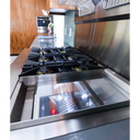 Jennair® 48" RISE™ Dual-Fuel Professional-Style Range with Chrome-Infused Griddle JDRP548HL