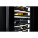 Jennair® NOIR™ 24" Built-In Undercounter Wine Cellar, Left Swing JUWFL242HM
