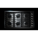 Jennair® Euro-Style 36 6-Burner Gas Cooktop JGC7636BS