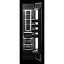 Jennair® 18" Panel-Ready Built-In Column Freezer, Right Swing JBZFR18IGX