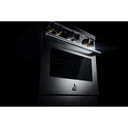 Jennair® 30" RISE™ Dual-Fuel Professional-Style Range JDRP430HL