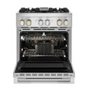 Jennair® 30" RISE™ Dual-Fuel Professional-Style Range JDRP430HL