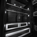 Jenn-Air® 36” Fully Integrated Built-In Bottom-Freezer Refrigerator (Left-Hand Door Swing) JB36NXFXLE