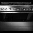 Jennair® 48" NOIR™ Gas Professional-Style Range with Infrared Grill JGRP648HM