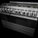 Jennair® 48" NOIR™ Gas Professional-Style Range with Infrared Grill JGRP648HM