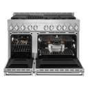 Jennair® 48" NOIR™ Gas Professional-Style Range with Infrared Grill JGRP648HM
