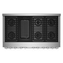 Jennair® 48" NOIR™ Gas Professional-Style Range with Infrared Grill JGRP648HM