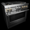 Jennair® 36" RISE™ Dual-Fuel Professional-Style Range JDRP636HL
