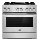 Jennair® 36" RISE™ Dual-Fuel Professional-Style Range JDRP636HL