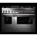 Jennair® RISE™ 48" Dual-Fuel Professional Range with Gas Grill JDRP648HL