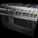 Jennair® RISE™ 48" Dual-Fuel Professional Range with Gas Grill JDRP648HL