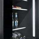 Jennair® NOIR™ 24" Under Counter Glass Door Refrigerator, Right Swing JUGFR242HM