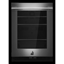 Jennair® RISE™ 24"  Under Counter Glass Door Refrigerator, Left Swing JUGFL242HL