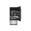 Jenn-Air® 36” Fully Integrated Built-In Bottom-Freezer Refrigerator (Right-Hand Door Swing) JB36NXFXRE