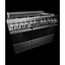 Jennair® 48" NOIR™ Gas Professional-Style Range with Chrome-Infused Griddle JGRP548HM