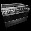 Jennair® 48" NOIR™ Gas Professional-Style Range with Chrome-Infused Griddle JGRP548HM