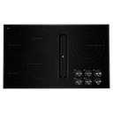 Jennair® Black Floating Glass 36 JX3™ Electric Downdraft Cooktop JED3536GB