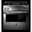 Jennair® 36" RISE™ Gas Professional-Style Range with Infrared Grill JGRP636HL
