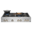 Jennair® 48" RISE™ Gas Professional-Style Rangetop with Gas Grill JGCP648HL