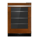 Jennair® Panel-Ready 24 Under Counter Glass Door Refrigerator, Left Swing JUGFL242HX