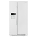 Amana® 33-inch Side-by-Side Refrigerator with Dual Pad External Ice and Water Dispenser ASI2175GRW