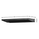 Gladiator® 30" (76.2 cm) Solid Shelf GAWA30SFRG