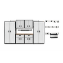 Gladiator® Ready-to-Assemble Full-Door Wall GearBox GAWG28FDYG