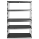 Gladiator® 48 Wide EZ Connect Rack with Five 18 Deep Shelves YGRK485TGG