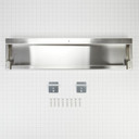 6” (15.2 cm ) Slide-in Range Backsplash, Stainless W10655450