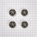 Range Chrome Knob Bezel, Surface/Grille W11323062