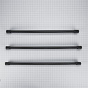 French Door Refrigerator Handle Kit, Black W10716730