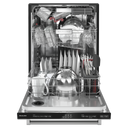 OPEN BOX Kitchenaid® 44 dBA Dishwasher in PrintShield™ Finish with FreeFlex™ Third Rack  KDTM404KPS