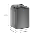 OPEN BOX Maytag® Smart Top Load Washer with Extra Power Button - 6.0 cu. ft. MVW7230HC