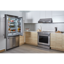 OPEN BOX Kitchenaid® 20 cu. ft. 36-Inch Width Counter-Depth French Door Refrigerator with Interior Dispense KRFC300ESS