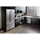 OPEN BOX Kitchenaid® 20 cu. ft. 36-Inch Width Counter-Depth French Door Refrigerator with Interior Dispense KRFC300ESS