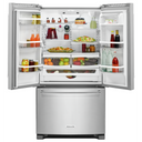 OPEN BOX Kitchenaid® 20 cu. ft. 36-Inch Width Counter-Depth French Door Refrigerator with Interior Dispense KRFC300ESS
